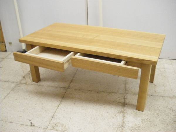 『無印良品 木製ローテーブル3 タモ材／ナチュラル』を中古買取入荷しました。 [2011.08.11発行]｜リサイクルショップ トレジャー