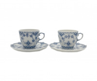 ROYAL COPENHAGEN（ロイヤル・コペンハーゲン）カップ&ソーサー ブルーフルーテッド・フルレース