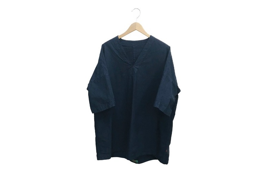 CASEY CASEY半袖プルオーバーシャツ　S黒 CASEY CASEY / ケイシ―ケイシー】ODEM T-SHIRT（Tシャツ
