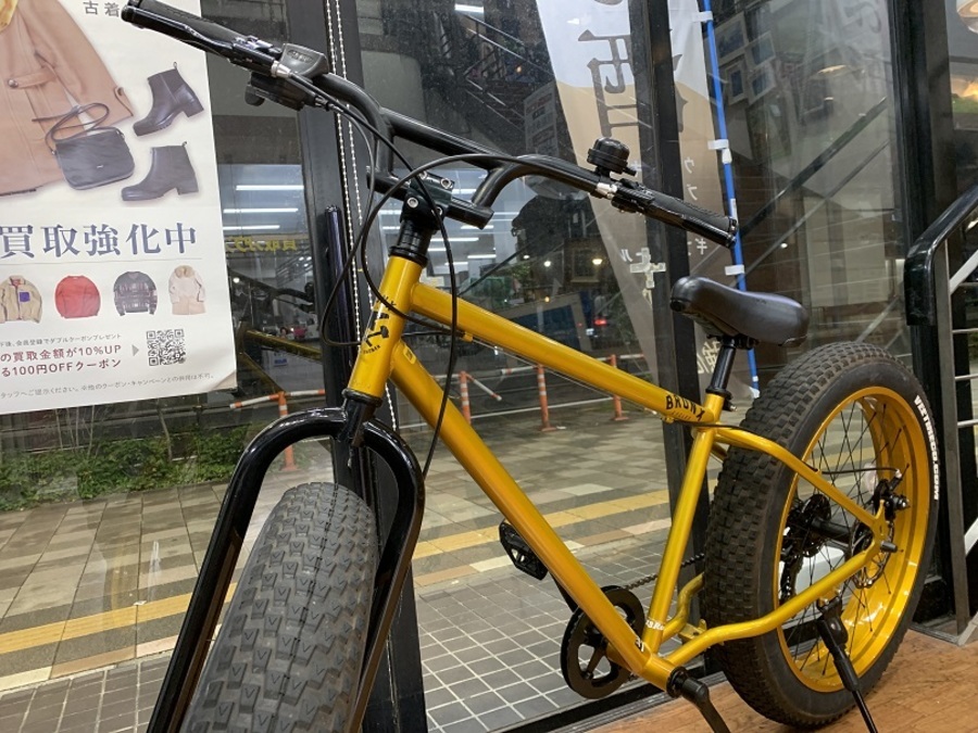 とにかく目立つ！BRONX（ブロンクス）ファットバイク買取入荷