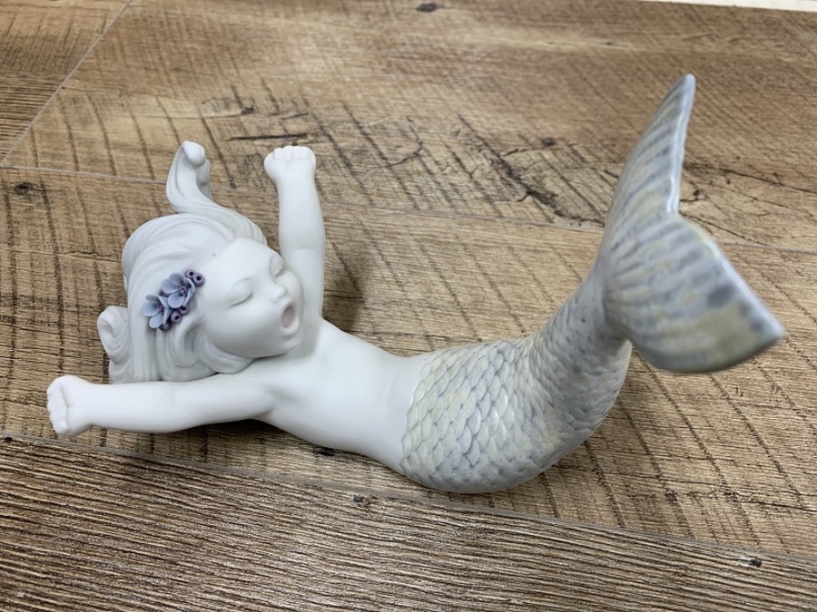 廃盤 LLADRO リヤドロ 人魚 イリュージョン マーメイド LLADRO（リヤドロ） マーメイド 世界限定制作数3000点 人魚 置物