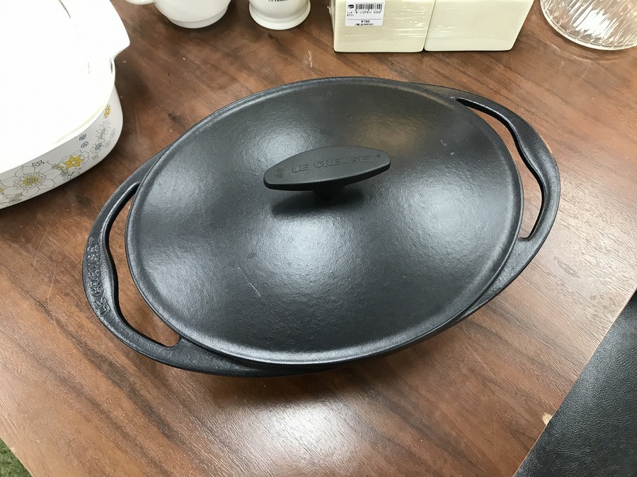 LE CREUSET(ルクルーゼ)ブラックセンセーション買取入荷！【足立西新井