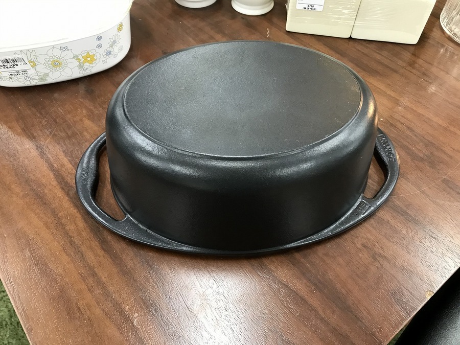 LE CREUSET(ルクルーゼ)ブラックセンセーション買取入荷！【足立西新井