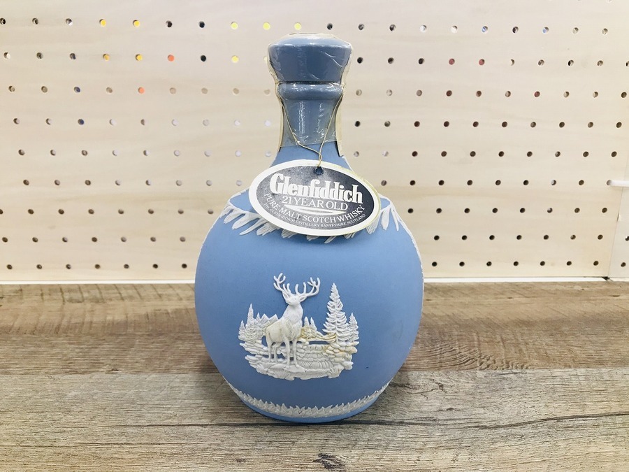 グレンフィディック21年 】WEDGWOODボトル買取入荷いたしました