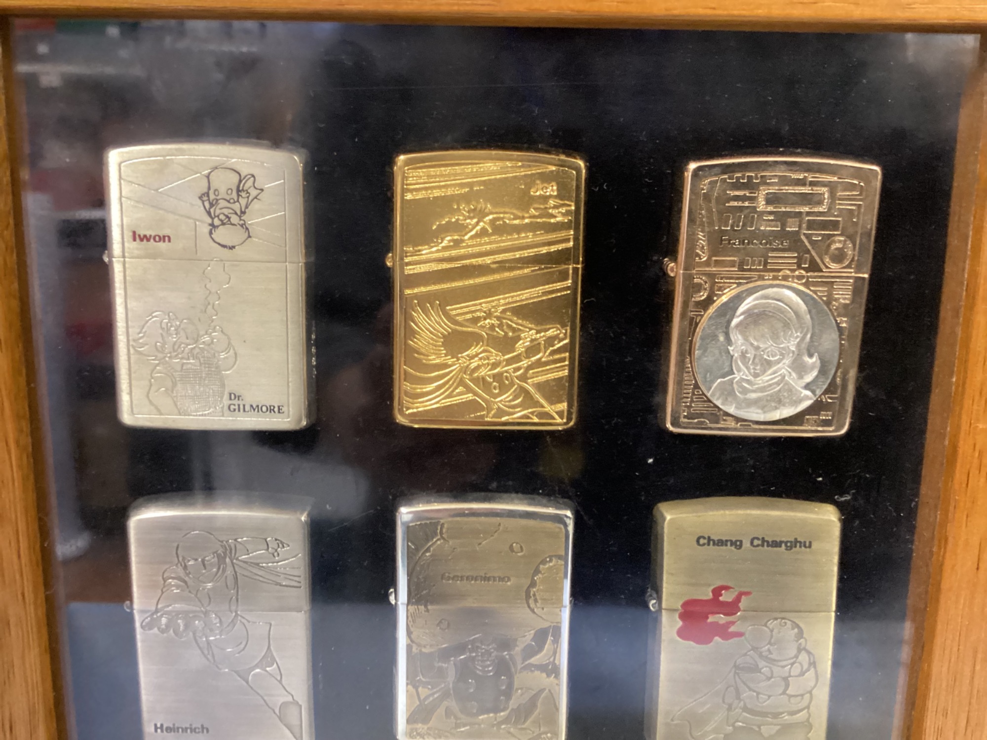 009 ジッポ9個セット　限定品 あの頃を覚えていますか】サイボーグ009 ZIPPOセット 限定生産品