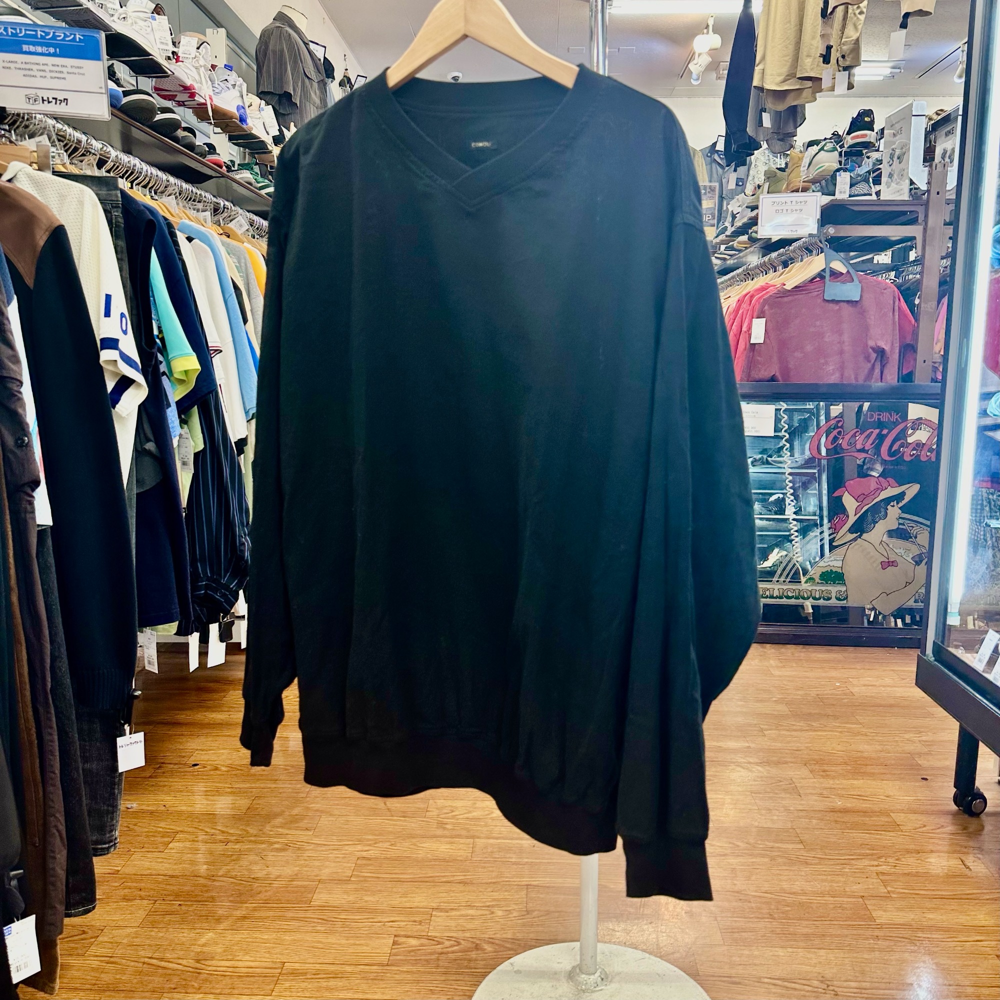 COMOLI 25ssオックスプルオーバーsize3 COMOLI (コモリ) オックス プルオーバー