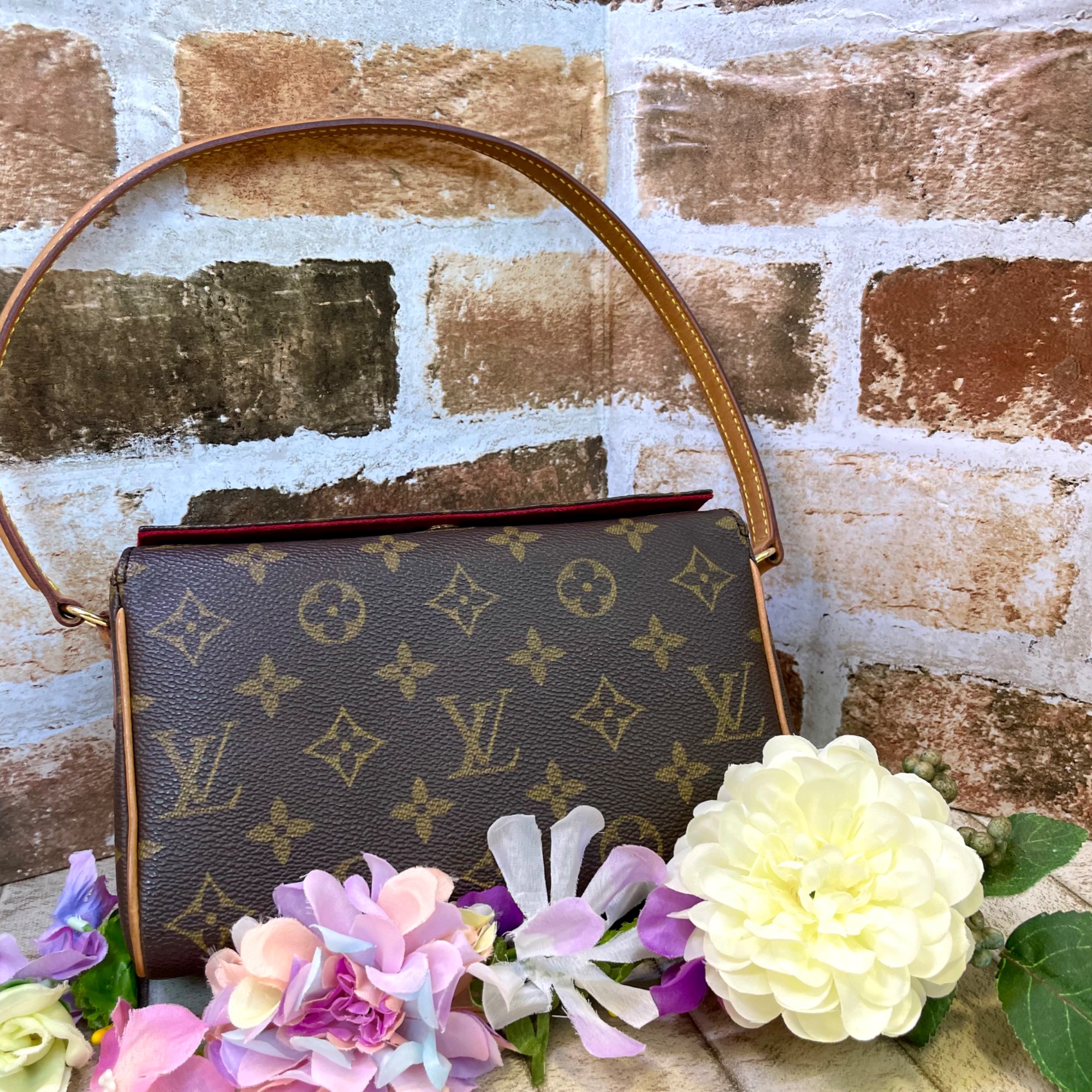 Louis Vuitton モノグラム　レシタル　ハンドバッグ　ショルダーバッグ 楽天市場】ルイ・ヴィトンモノグラムレシタルハンドバッグ