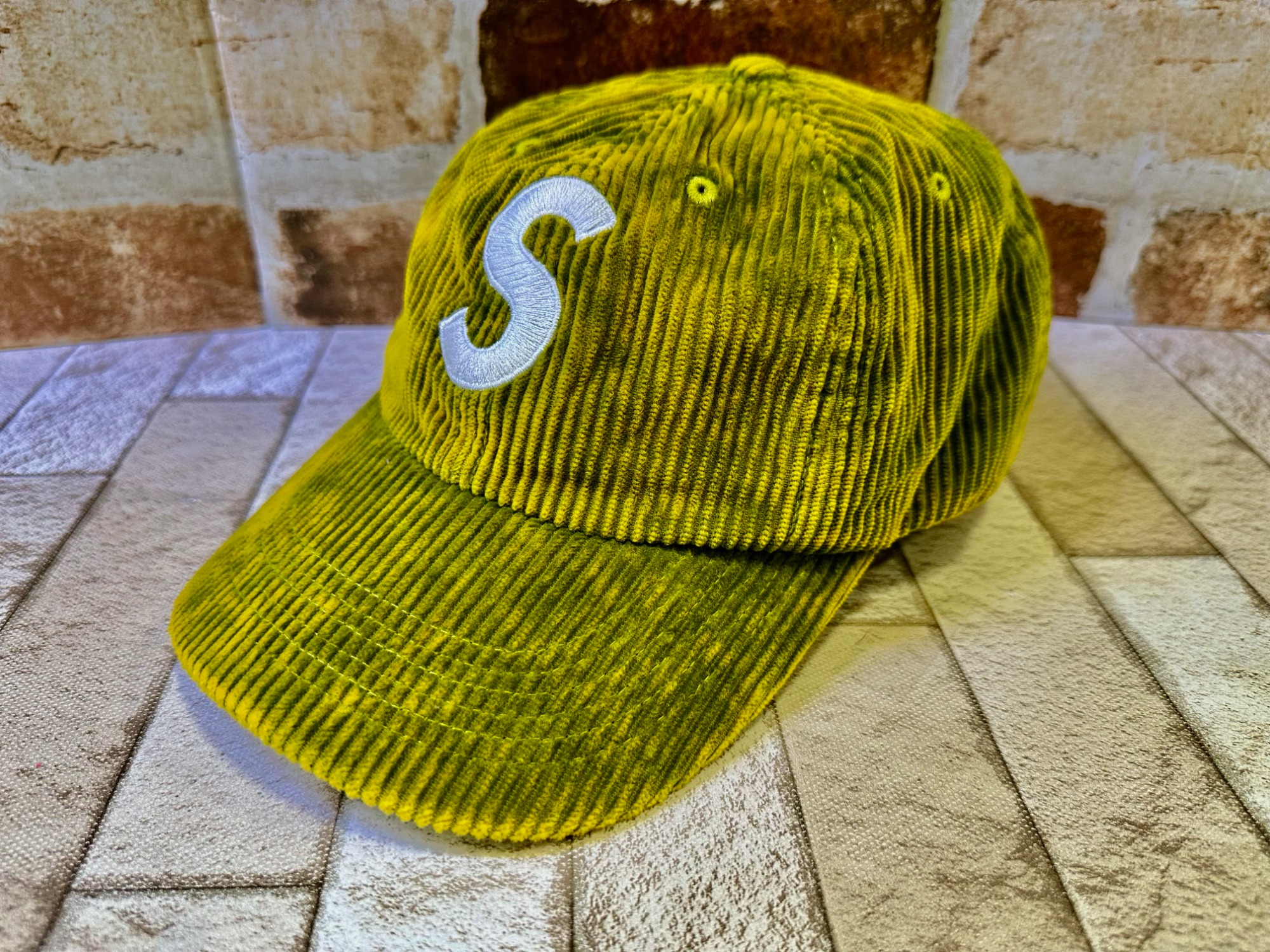 USA製 SUPREME CAP シュプリーム コーデュロイ キャップ Supreme