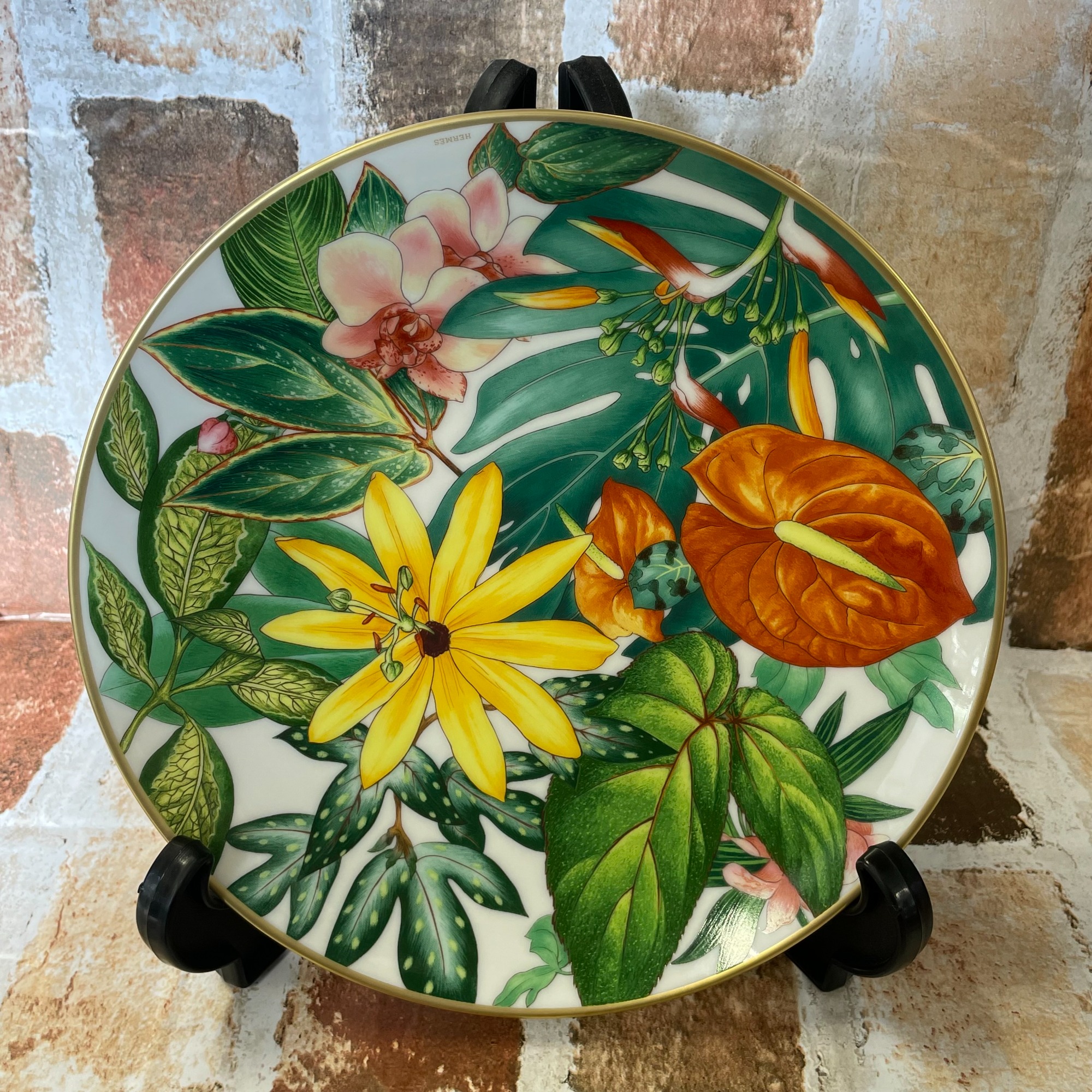 ブランド食器買取強化中】デザートプレートセット HERMES パシフォリア