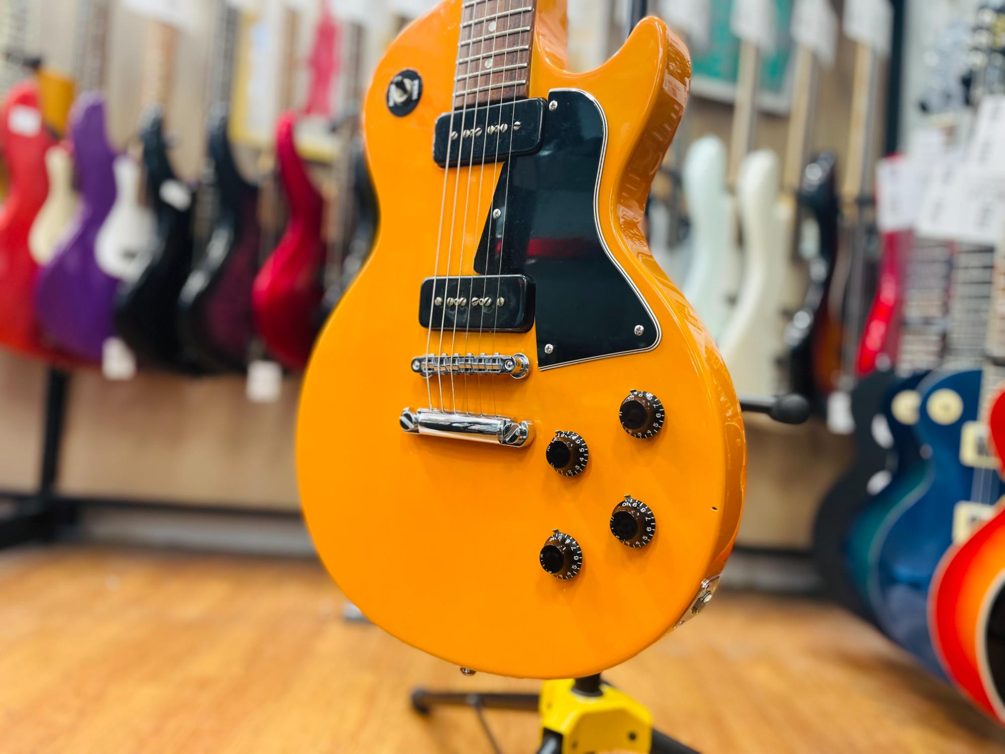 レスポールスタイルエレキギター オレンジ レスポールスタイル エレキ