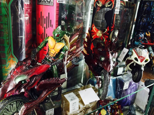 ミニカーの仮面ライダー