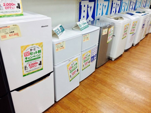 洗濯機の新生活