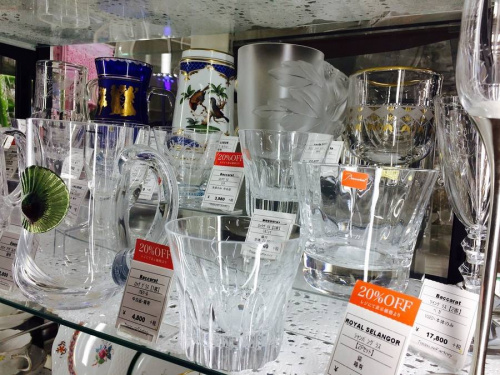 洋食器のバカラ(Baccarat)