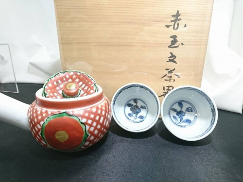 九谷焼の茶器