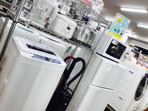 生活家電の新生活