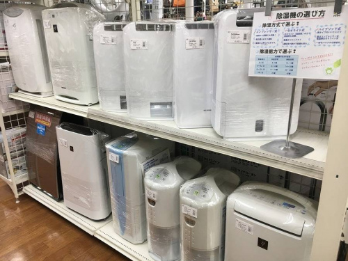 生活家電の除湿機