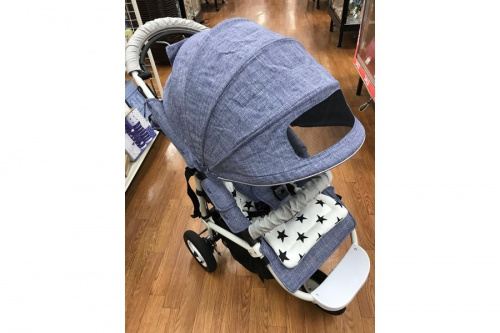 中古のベビーカー