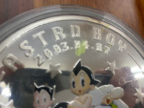 レトロホビーの記念メダル