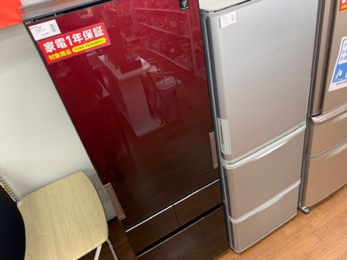 生活家電の大型冷蔵庫