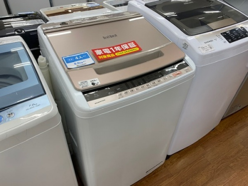 生活家電の洗濯機