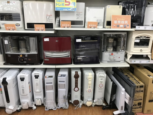 Aladdin（アラジン）の石油ファンヒーターを新入荷致しました！【足立