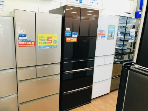 生活家電の冷蔵庫