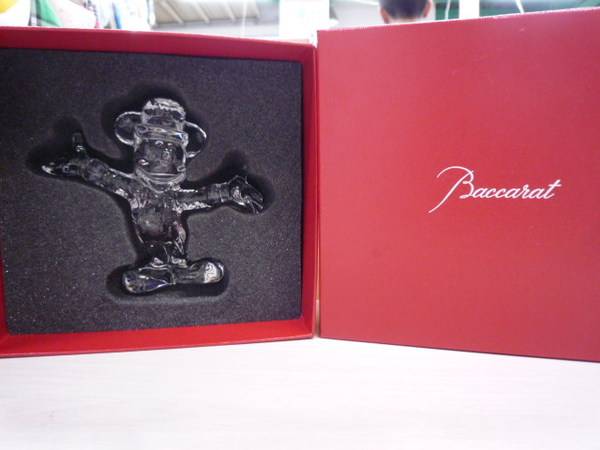 Baccarat バカラ ミッキー 30周年記念 箱付き ディズニー グッズ 公式】世界的なクリスタルのラグジュアリーブランド「バカラ