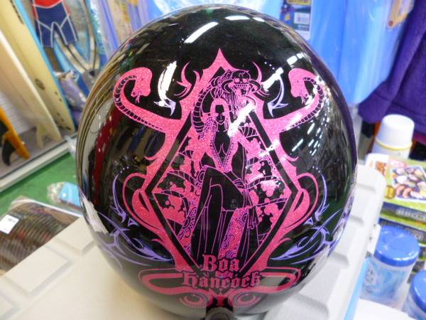 【未使用✨美品✨】ボアハンコック　ヘルメット 夢のコラボ】ハンコック様が美しすぎるヘルメット｜2014年06月02日
