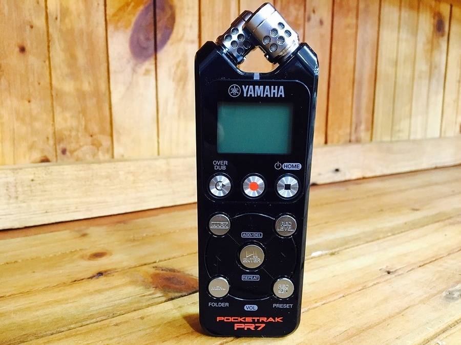大口径マイク搭載！YAMAHA(ヤマハ)のICレコーダー POCKETRAK PR7