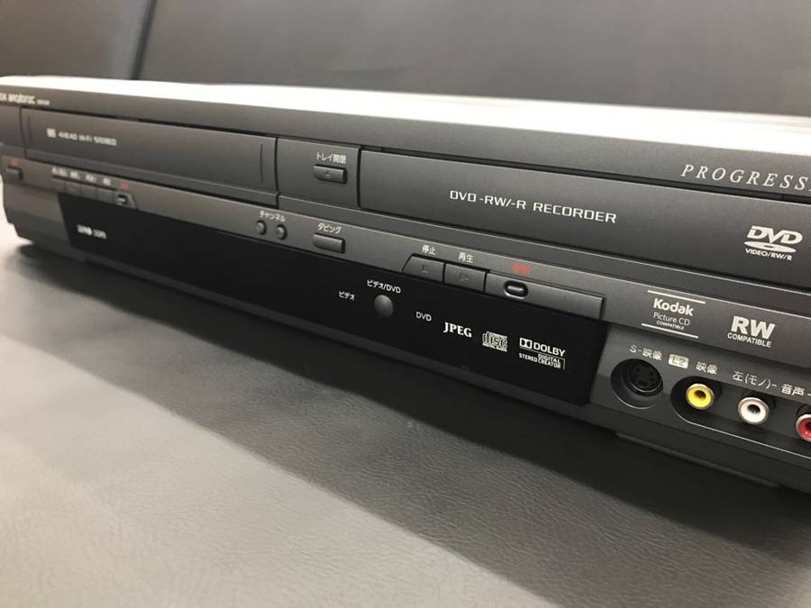 地上デジタル放送対応、VHSレコーダーDXR160V入荷いたしました。｜2017