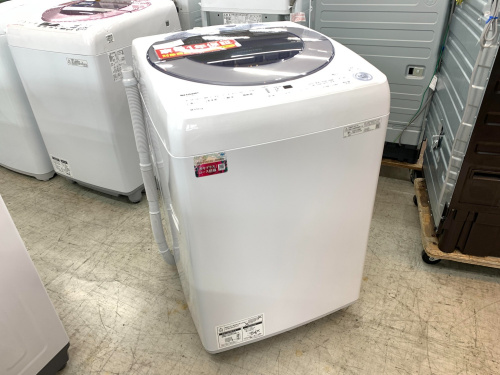 安心の一年保証付き♪♪】2021年製！SHARP(シャープ)の全自動洗濯機 