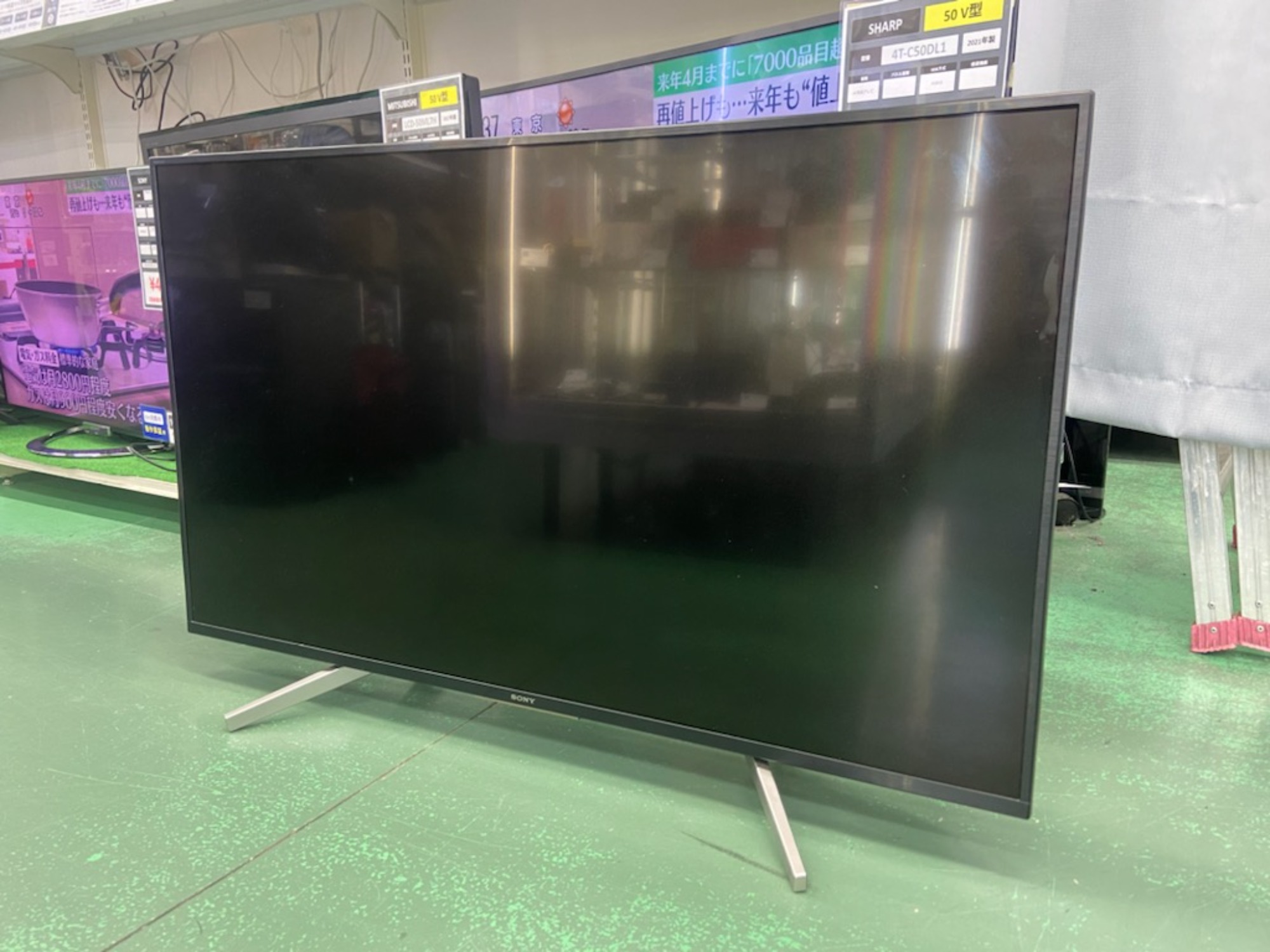 お買い得品！】4K対応！SONY(ソニー) 49インチ液晶テレビ(KJ-49X7500F