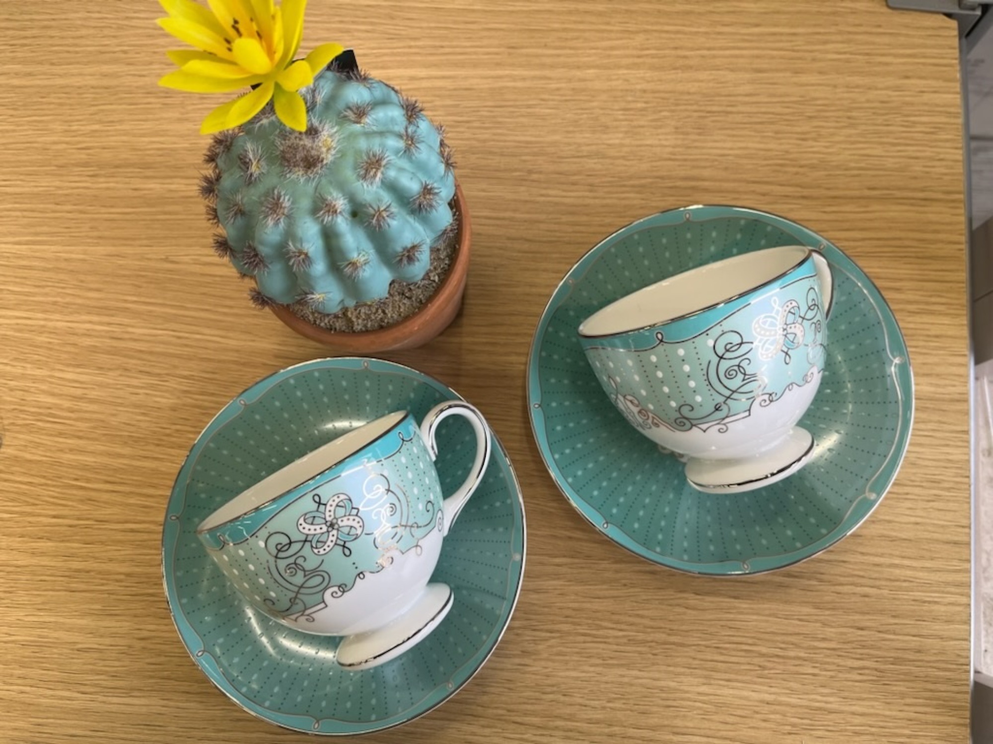 ウェッジウッド プシュケ カップ＆ソーサー 2客セット PSYCHE 2352