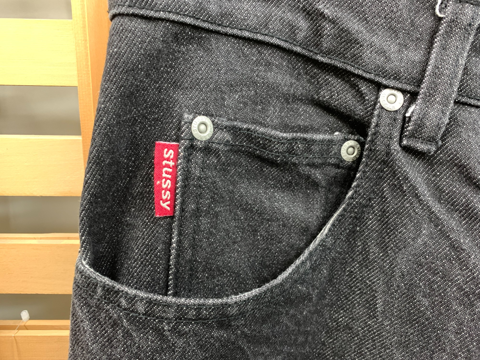OLD STUSSY/ステューシー】バーバラクルーガータグのブラック