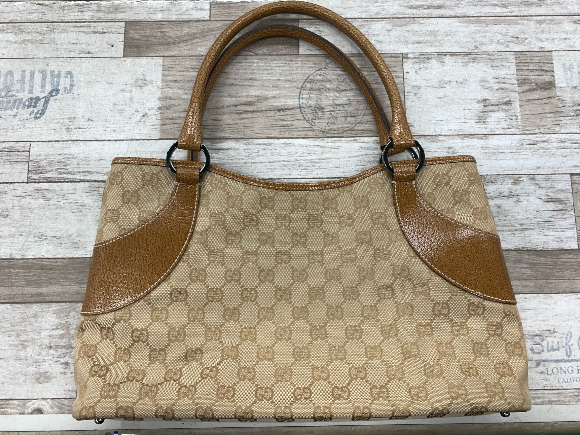 GUCCI/グッチ】GGキャンバストートバッグ(113015)を買取入荷いたしまし
