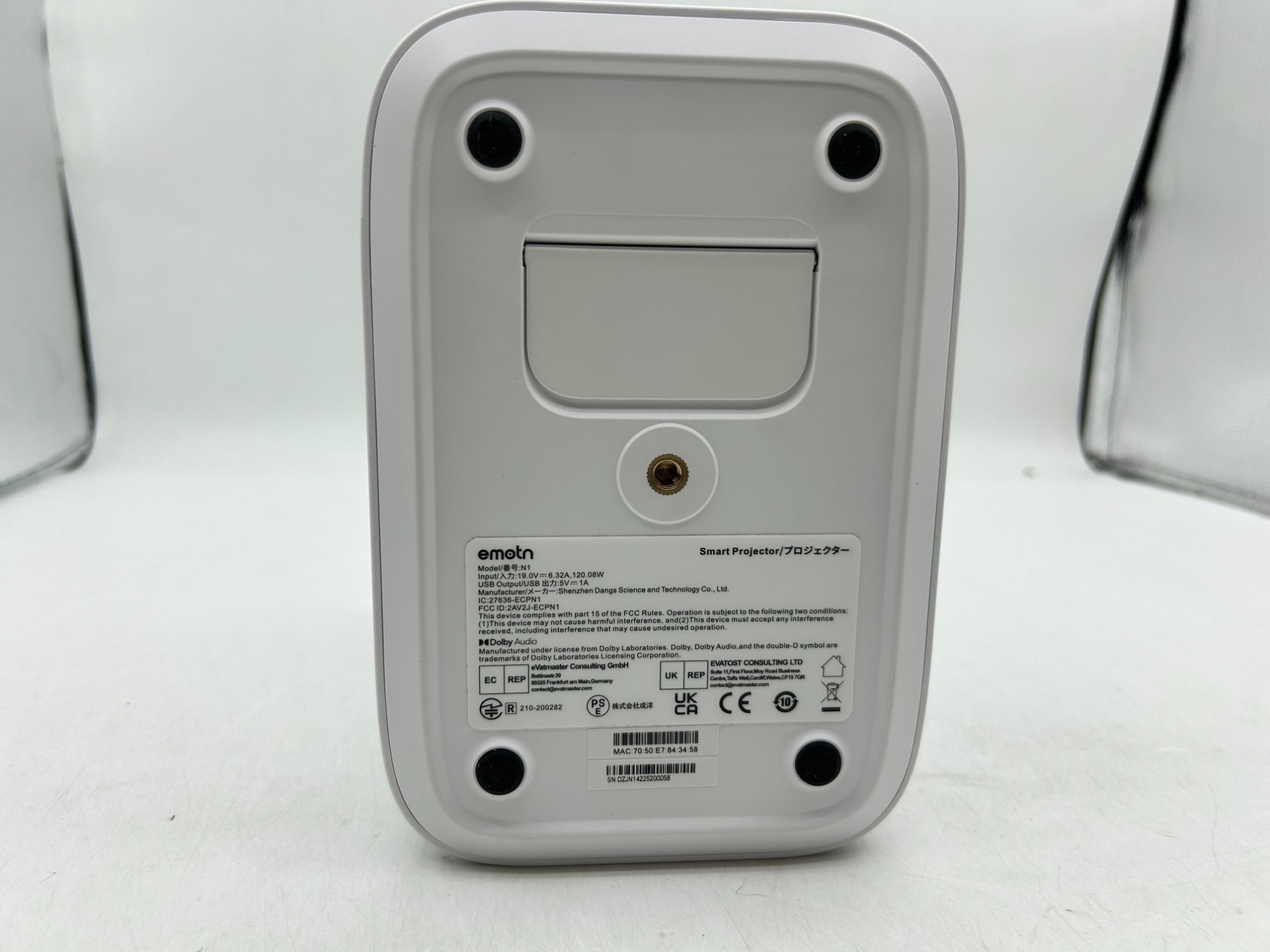 emotn ホワイトプロジェクター 箱以外全部セット プロジェクター Emotn(エモートン) White N1/WH Dangbei｜ダンベイ