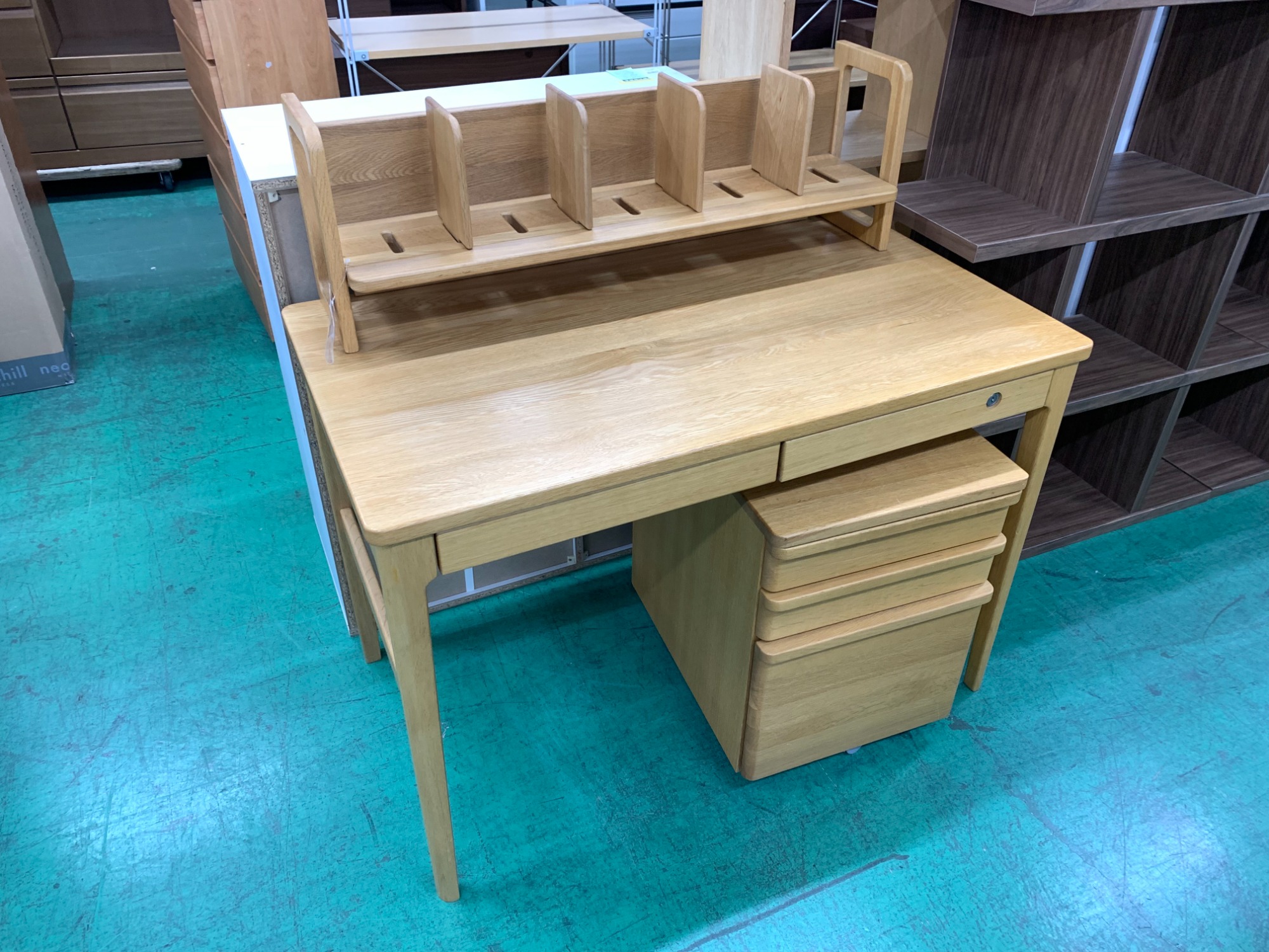 KEYUCA ライティングデスクセット【トレファク南柏】