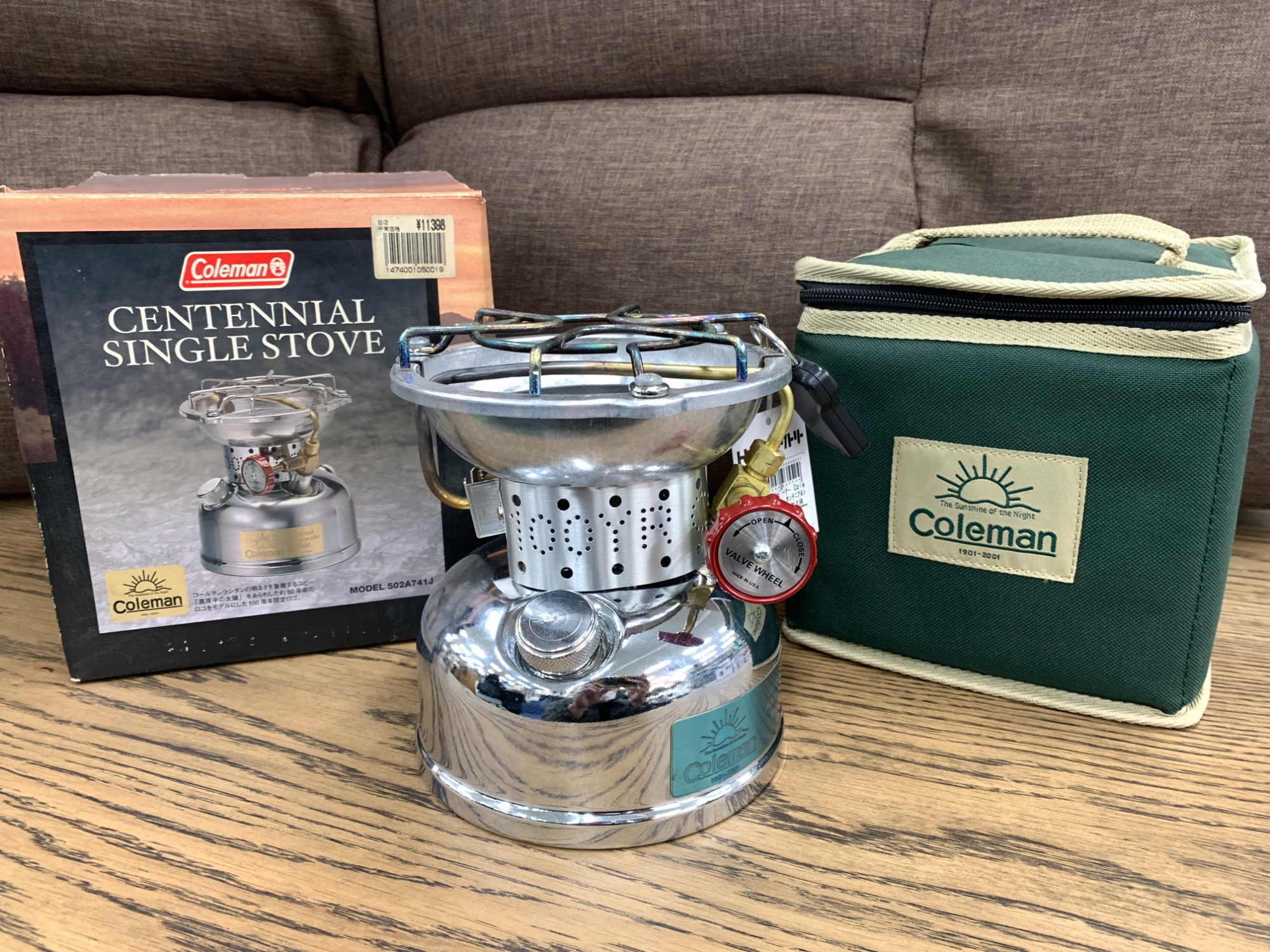 ジャンク Coleman コールマン MODEL 508A STOVE ストーブ シングル