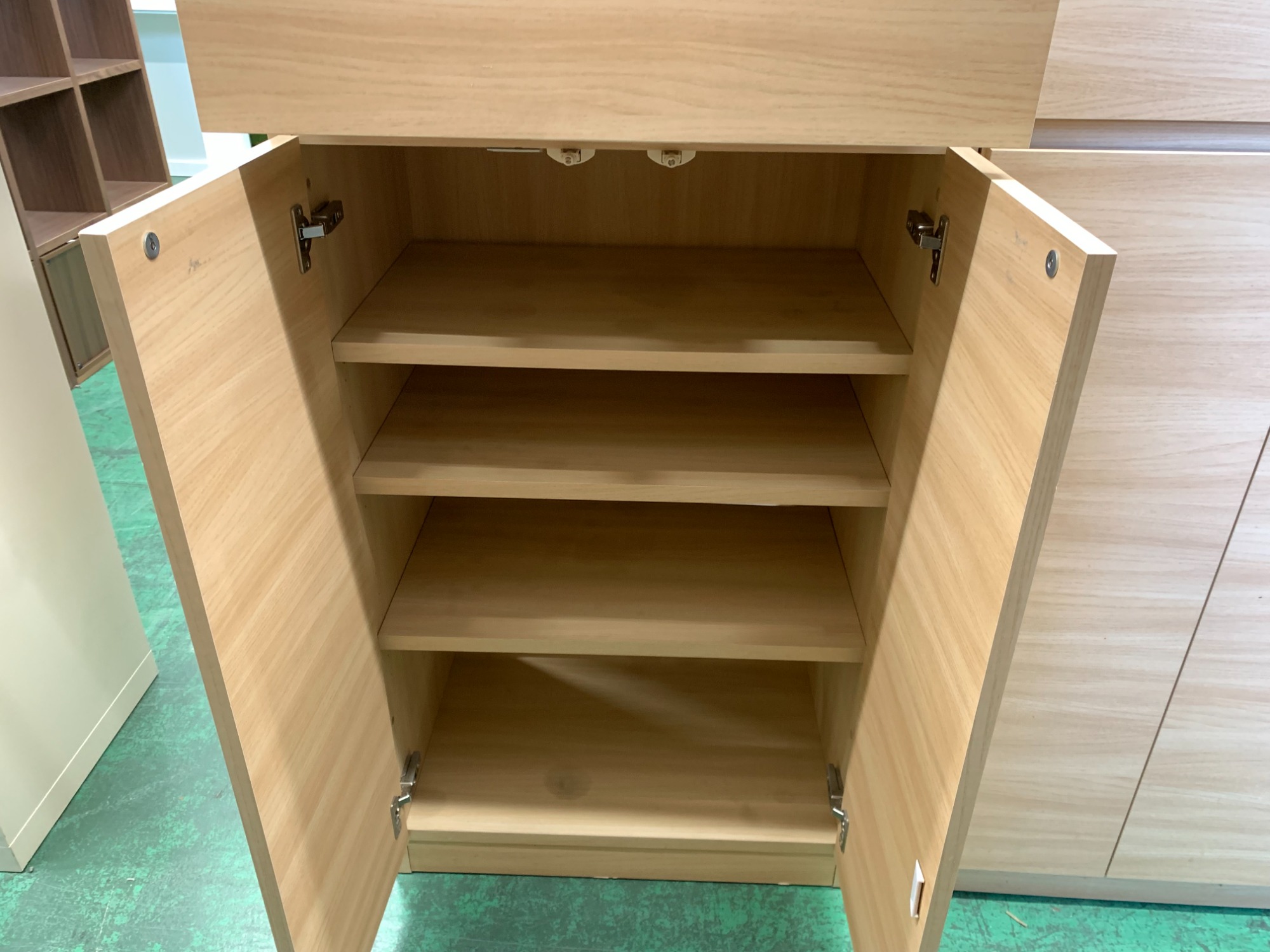 dinos(ディノス)キャビネット dinos 格子天然木仏壇キャビネット 高さ56cm リビング収納