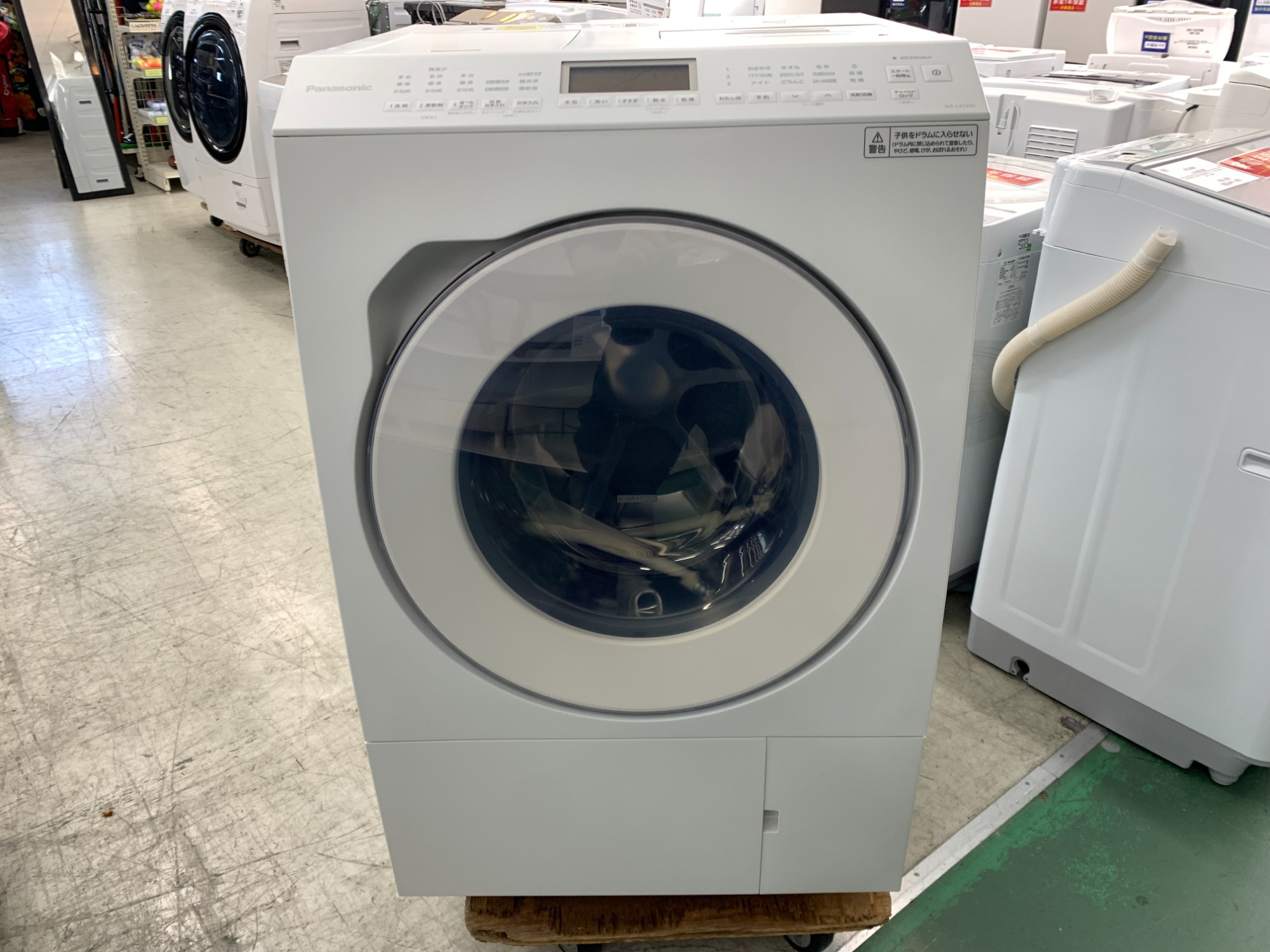 楽天ビック｜【無料延長保証「自然故障プラン」】 Panasonic｜パナソニック ドラム式洗濯乾燥機 ＬＸシリーズ マットホワイト  NA-LX127DR-W [洗濯12.0kg /乾燥6.0kg /ヒートポンプ乾燥 /右開き] 通販