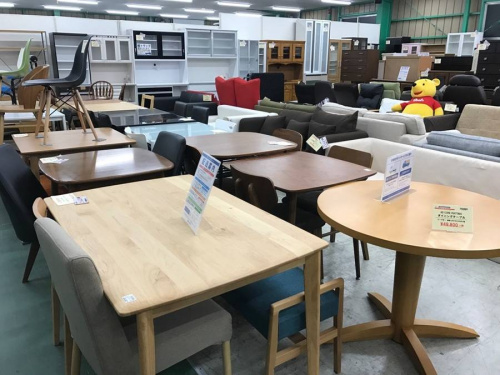 テーブルのkarimoku