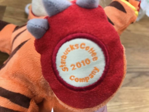 ぬいぐるみのStarbucks