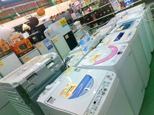 洗濯機の電子レンジ