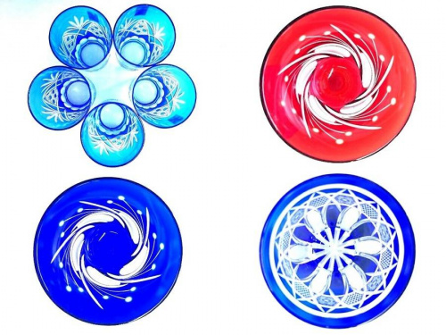 インテリアの江戸切子