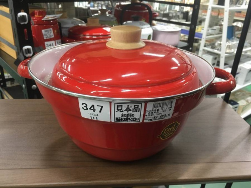 キッチン雑貨のホーロー