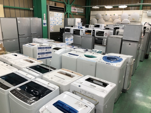 中古家電の洗濯機
