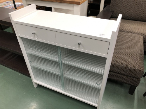 収納家具のカウンター