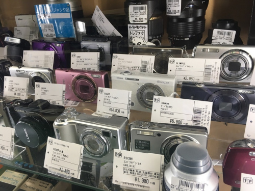 コンパクトカメラのミラーレス