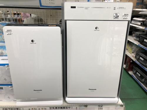 生活家電の空気清浄機