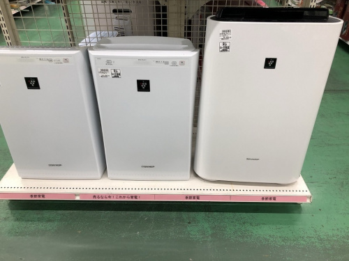 空気清浄機の洗濯機